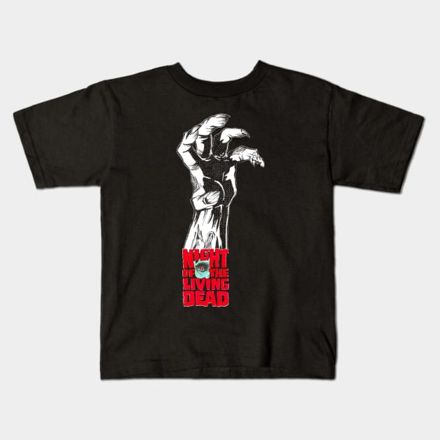 Night Of The Living Dead Kids T-Shirt by TEEVEETEES